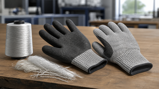 AI-generated editorial image for HPPE gloves explained: the fibre behind modern cut protection