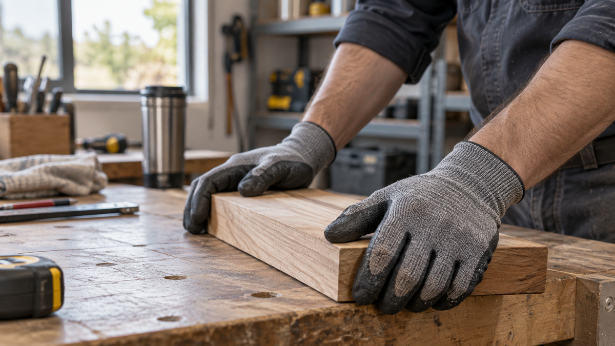 AI-generated editorial image for Safety work gloves: how to choose the right pair
